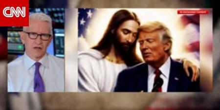 مرة أخرى.. ترامب ينشر صورة جديدة له مع يسوع بالذكاء الاصطناعي وسط استمرار خلافه مع البابا