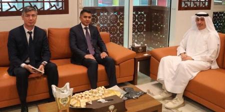 وزير التجارة بحث مع سفير أوزبكستان تعزيز التعاون المشترك في الأمن الغذائي