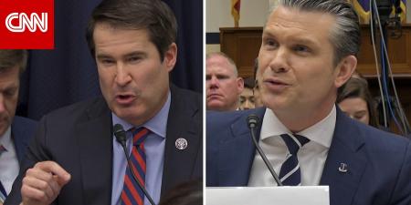 "هل تصف إغلاق إيران لمضيق هرمز انتصارًا؟".. نائب ديمقراطي يتجادل مع هيغسيث حول نجاح الحصار الأمريكي