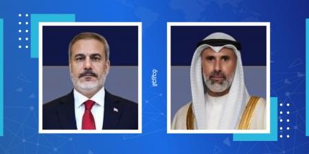 وزير الخارجية استعرض مع نظيره التركي آخر التطورات في المنطقة