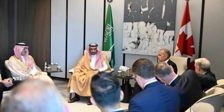 وزير الصناعة يبحث مع رئيس وزراء كندا توسيع الشراكات الاستثمارية