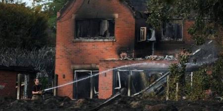 حرائق الغابات في بريطانيا تسجل مستويات قياسية وسط موجة الحر