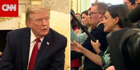 نبأ عاجل .. "اصمتي!".. ترامب يهاجم مراسلة CNN ويصفها بالـ"مزعجة" - بوابة مصر الجديدة