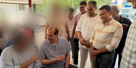 نائب وزير الصحة يوجه بتيسير حصول المواطنين على الخدمات بالوادي الجديد
