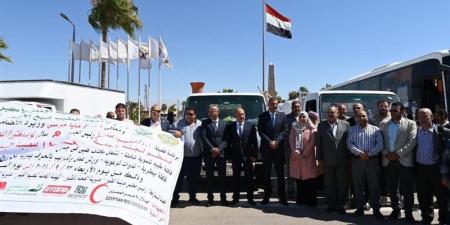 محافظ جنوب سيناء يستقبل قافلة بيت الزكاة لدعم الأسر الأولى بالرعاية