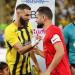 ماذا فعل بنزيما مع ناتشو بعد نهائي كأس الملك السعودي؟