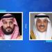 سمو ولي العهد يبحث هاتفياً وولي العهد السعودي مستجدات المنطقة ووقف النار بين أميركا وإيران