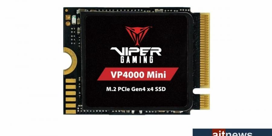Patriot Memory تكشف عن القرص الصغير VP4000 Mini M.2 2230 SSD