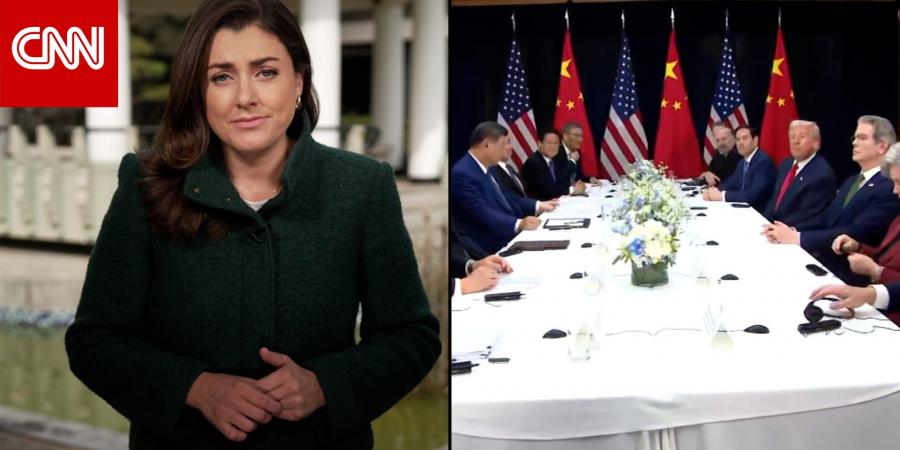 شاهد لحظة تجاهل ترامب لسؤال صحفية له حول التجارب النووية