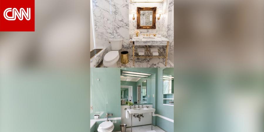 ترامب يكشف عن تجديد حمّام غرفة نوم لينكولن التاريخية في البيت الأبيض