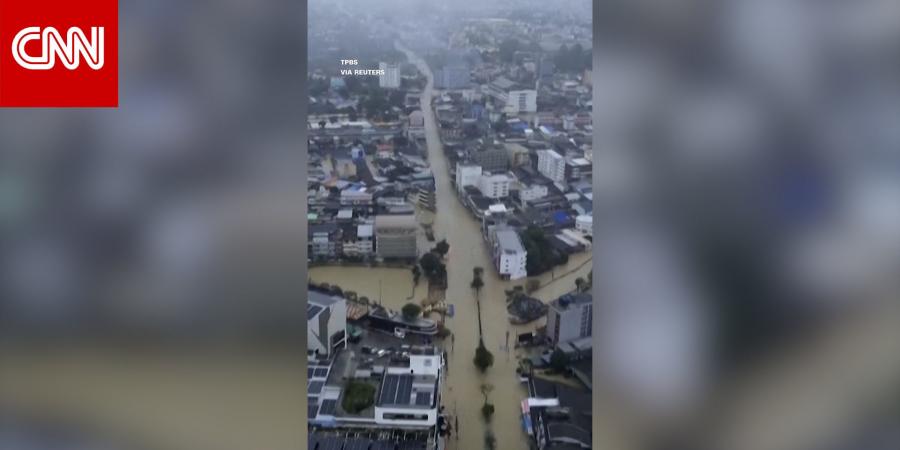 فيضانات مدمرة تحاصر 30 رضيعًا في مستشفى بتايلاند.. شاهد ما حدث