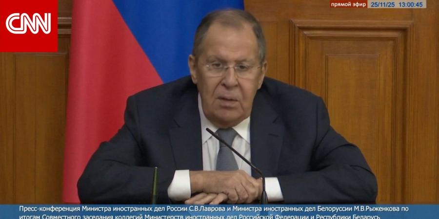 وزير خارجية روسيا: موسكو تنتظر أحدث نسخة من اتفاق السلام مع أوكرانيا