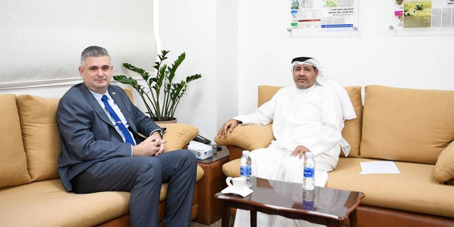 رئيس التحرير يستقبل سفير كوبا