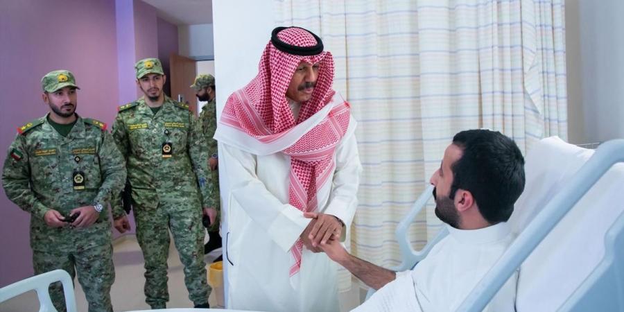 نائب رئيس الحرس الوطني يزور «مصابي الواجب»: عكستم روح المسؤولية والانتماء