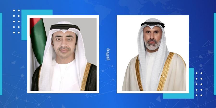 وزير الخارجية بحث تطورات المنطقة مع نظيره الإماراتي