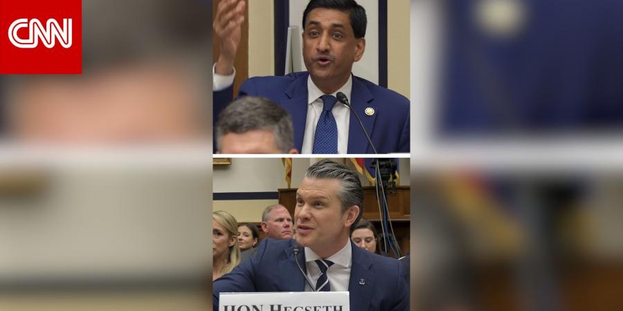 "ستلقي محاضرات على هذه الإدارة بشأن الاقتصاد؟".. هيغسيث يتجادل مع مشرع أمريكي حول تكلفة الحرب الإيرانية