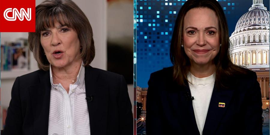 مذيعة CNN تضغط على ماتشادو بشأن منحها جائزة نوبل لترامب وما إن كانت نائب مادورو شخصية انتقالية مقبولة