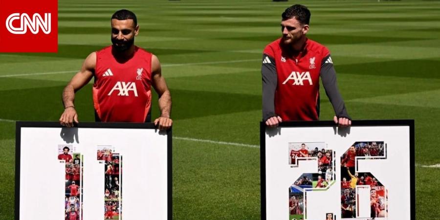 هكذا ودع لاعبو ليفربول محمد صلاح في آخر حصة تدريبية له