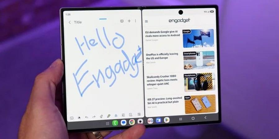 مقارنة بين Samsung Galaxy Z Fold 8 و Fold 8 Ultra