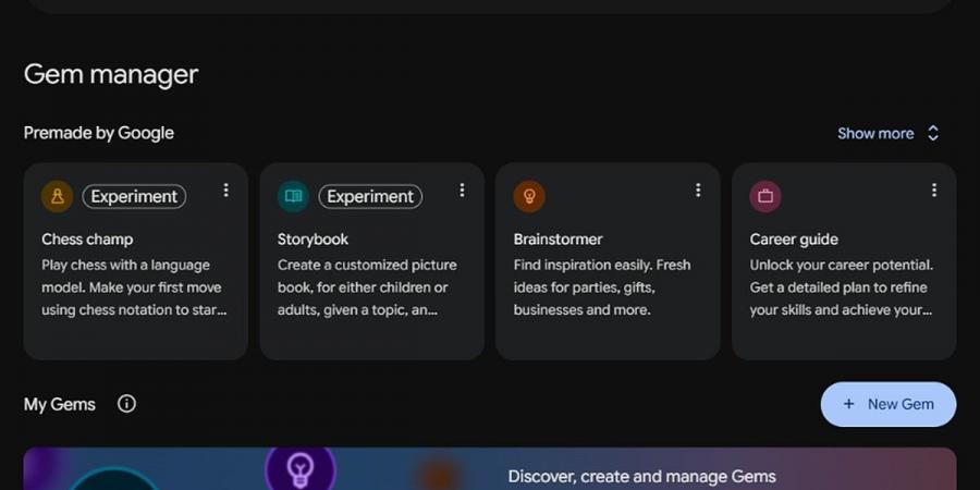حصرياً .. تفاصيل حول جوجل تحول Gems إلى مهارات في Gemini.. ميزة جديدة تصل للمستخدمين في نوفمبر - بوابة مصر الجديدة
