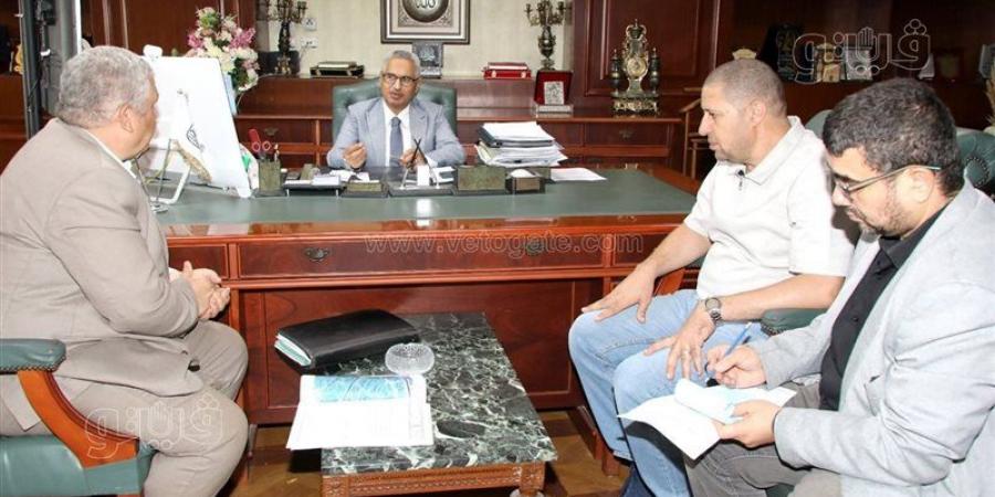 بعد الفايبر، محافظ بني سويف يوجه المصرية للاتصالات بسرعة رد الشيء لأصله