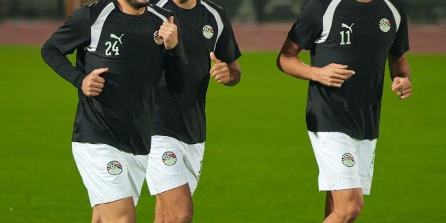 منتخب مصر يخوض تدريبه بإستاد القاهرة استعدادا لودية جنوب أفريقيا