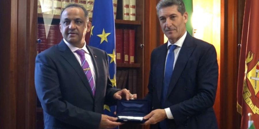 نبأ هام .. الوهيب بحث مع مدير الأمن العام الإيطالي تعزيز التعاون الأمني وتبادل الخبرات - بوابة مصر الجديدة