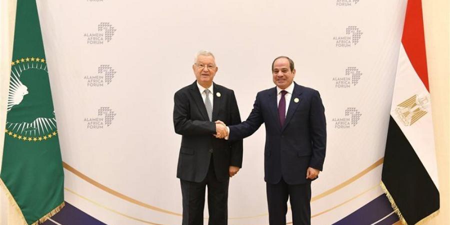 السيسي: بناء اقتصاد قائم على المعرفة والاستثمار في الإنسان وتمكين الشباب ركائز أساسية لتحقيق التنمية المستدامة