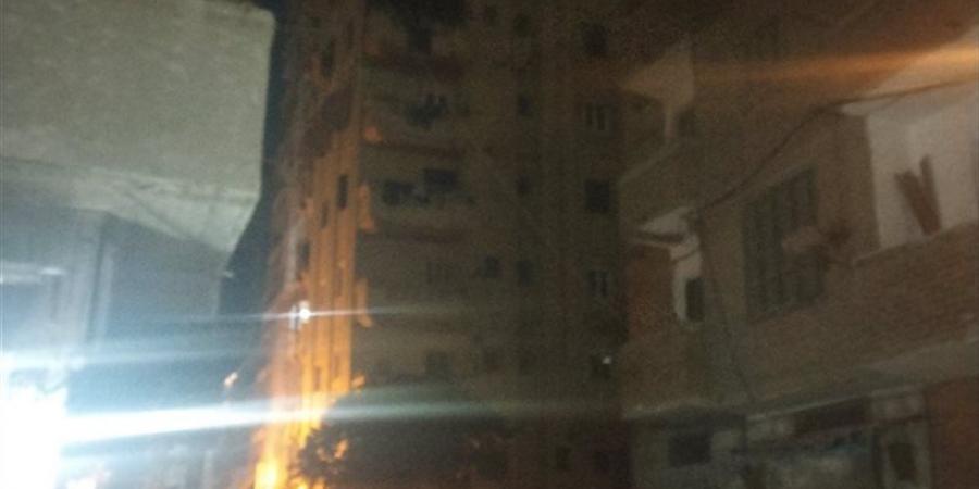محافظ الإسكندرية يتفقد العقار المائل بمنطقة امبروزو