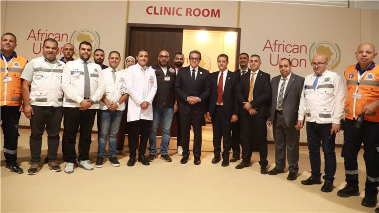 «الصحة» تقدم خدمات التأمين الطبي لـ239 من المشاركين بمنتدى أفريقيا GO 63