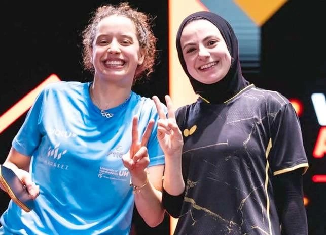 سيدات تنس الطاولة يحافظن على عرش أفريقيا
