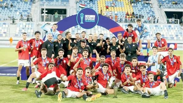 مكافآت خاصة لمنتخب الشباب بعد التأهل للبطولة الأفريقية