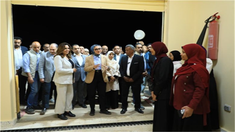 افتتاح مجمع الصناعات الحرفية بقرية مرزوق في الوادي الجديد (صور)