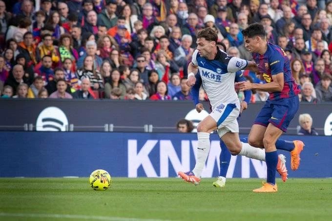 مباشر الآن مباراة برشلونة ضد ألافيس اليوم في الدوري الإسباني (0-0).. النتيجة لحظة بلحظة