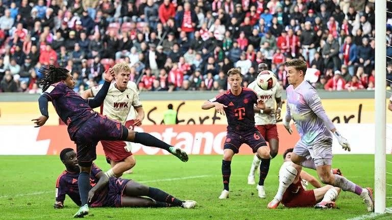 بايرن ميونخ يسقط في فخ التعادل أمام أوجسبورج بالدوري الألماني